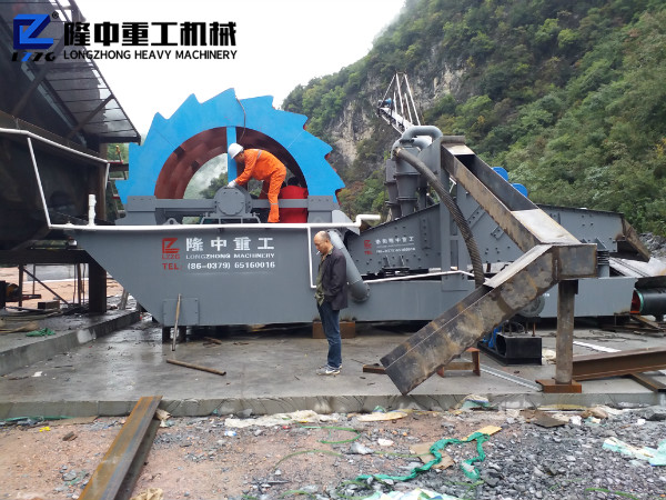 這家洗砂機效率太高，客戶都反饋效果太好了